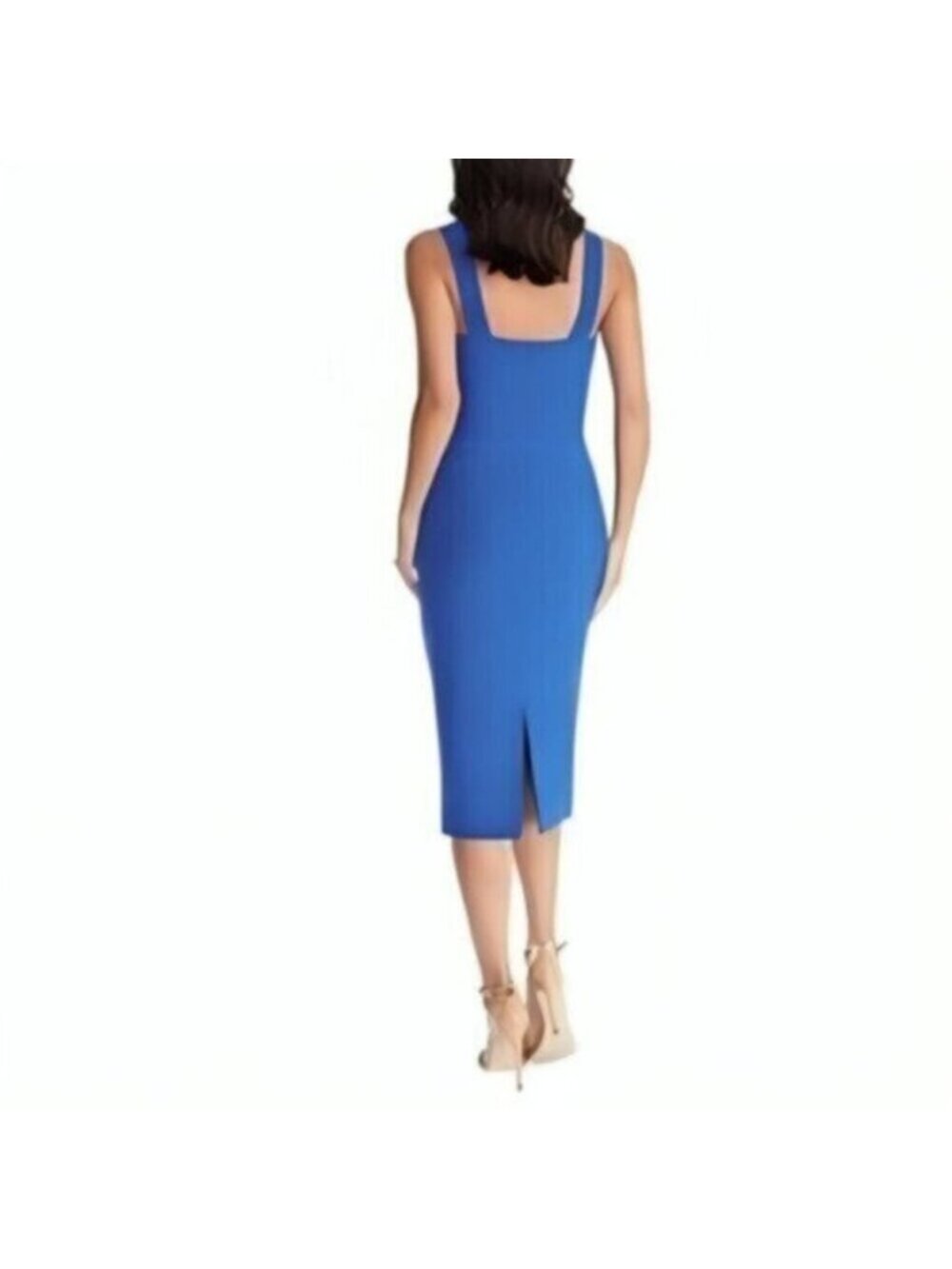 NWT Dress The Population | Nicole Electric Blue Sheath Cocktail Dress Size XS - Picture 2 of 15